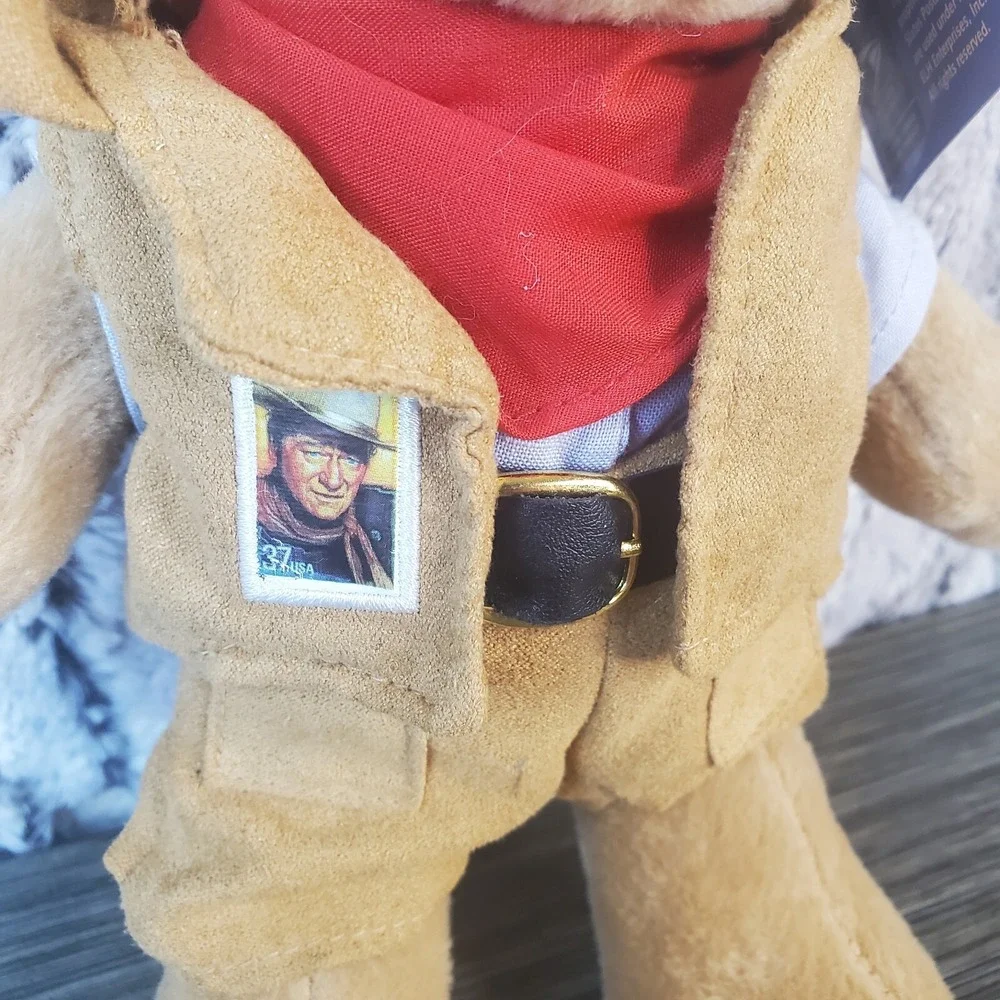 JOHN WAYNE Stamp Cowboy Bear  Hollywood 2005 8